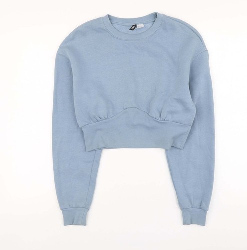 Womens blue cotton blend - h&m,