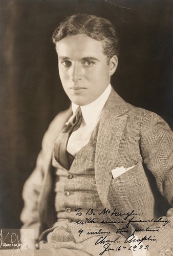 Charlie chaplin signed - chaplin,