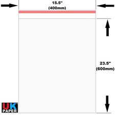 Large Clear Cellophane Self