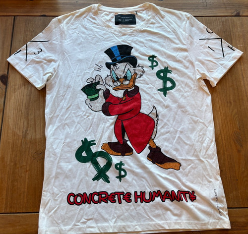 Concrete humanity shirt xl - concrete,