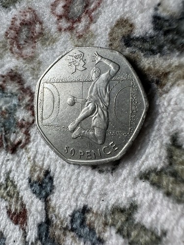 2011 london olympics 50p fifty - 2011,