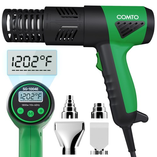 1800w heat gun - heat, lcd
