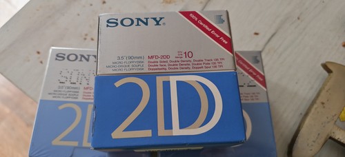 Sony mfd 2dd double density - sony,