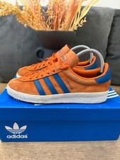 Adidas Originals Topanga Trainers – Orange/Blue – UK 5.5