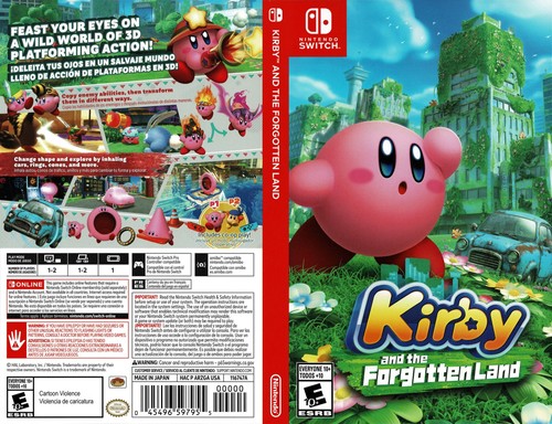 Kirby and the forgotten - forgotten, land