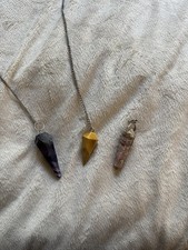 Crystal Pendulums And Pendant