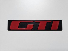 Peugeot 205 309 GTI Genuine rear boot badge NOS