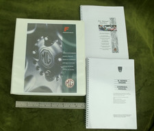 MGF Workshop Manual RCL0051ENG in A4 ring binder + Engine & gearbox supplements