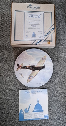 Coalport raf world - coalport, plane