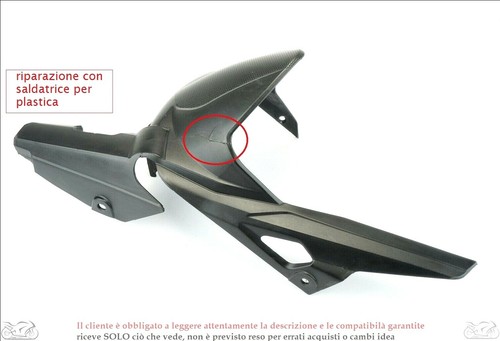 Rear mudguard with original - rear,