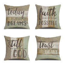 Bible Christian Quote Throw