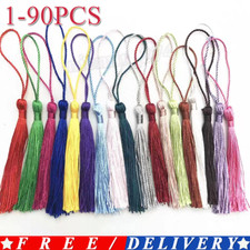 1-90pcs Silky Tassels Crafts