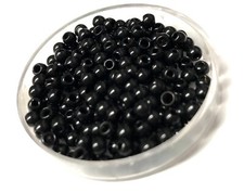 Black Brass Fly Tying Beads X 100