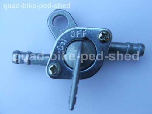 Inline fuel petrol tap - fuel, quad
