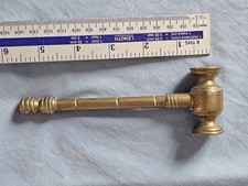 Vintage Antique Solid Brass 6"