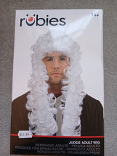 Rubies Judges White Wig (Worn once)
