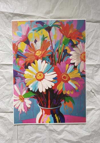 Andy warhol inspired flowers - warhol,