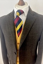 Moss 1851 Tweed Brown Check