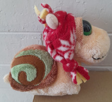  Rare Toy 2019, Russ Berrie Slow The Snail in a Colourful Hat, Plush  approx  5"