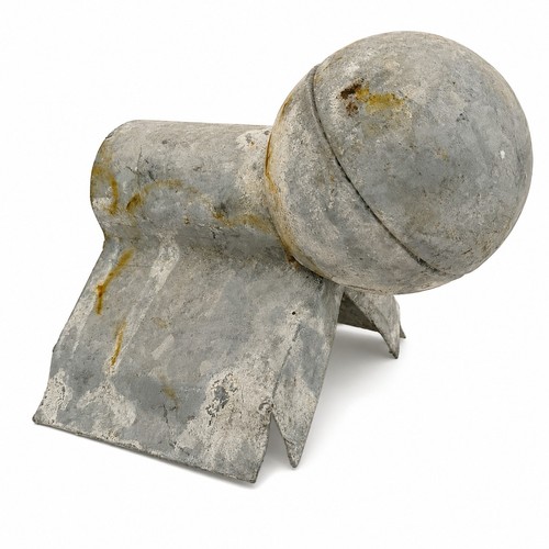 Vtg galvanized roof ridge - galvanized,