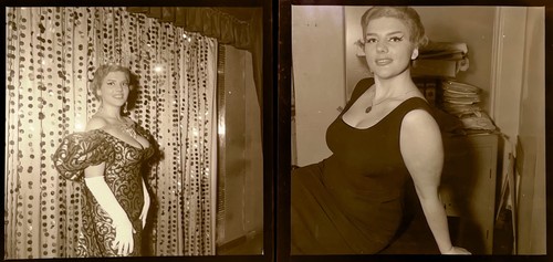 Very busty risque - risque, burlesque