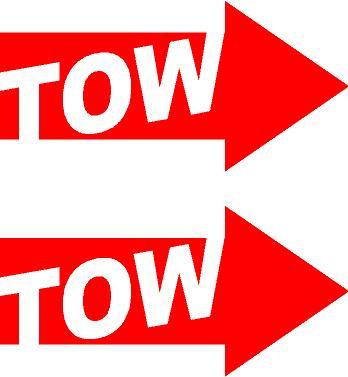 Red tow arrows race - -,