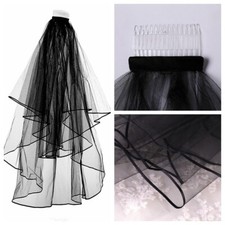 1 Elbow Black Wedding Gothic