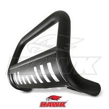 HAWK NUDGE BULL BAR BLACK STEEL BULLBAR FOR NISSAN NAVARA D23 NP300 2014-2021