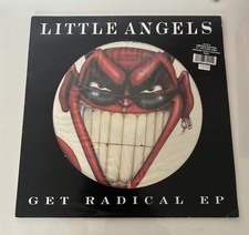 LITTLE ANGELS Get Radical EP 12" Vinyl 1990 Ltd Edtn Numbered Pic Disc Polydor  