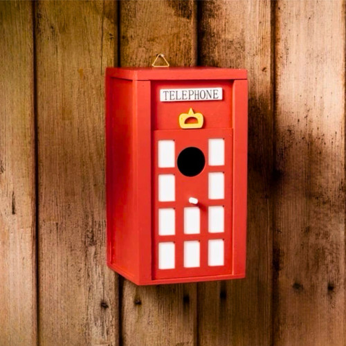 Cosy red hanging telephone - cosy,
