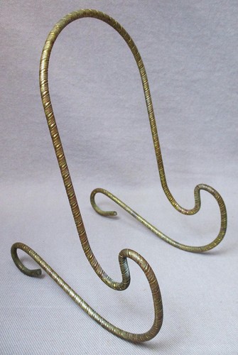 Antique tooled brass wire - antique,