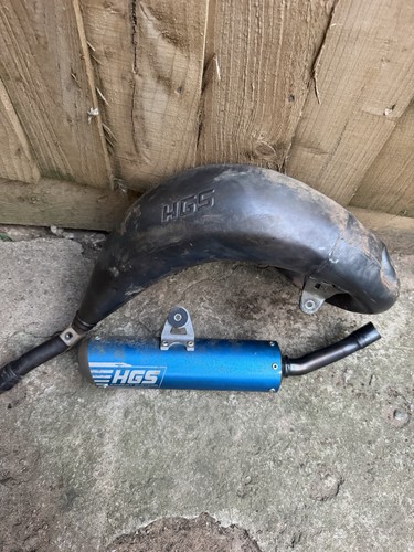 Yamaha 125 hgs exhaust - yz,