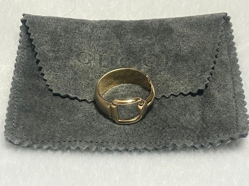 Gucci horsebit scarf ring gold - gucci,