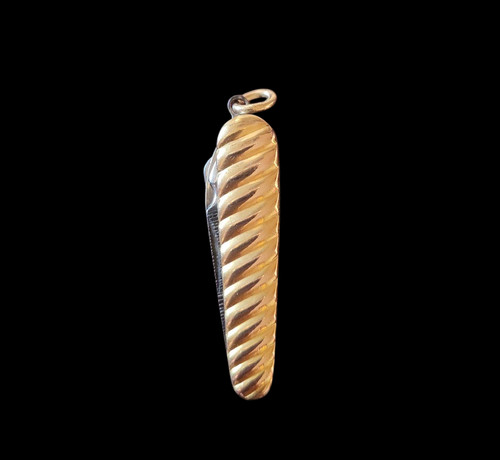 Old rare gold 18k pendant - rare,