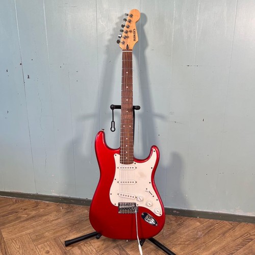 Busker electric guitar red - busker's,