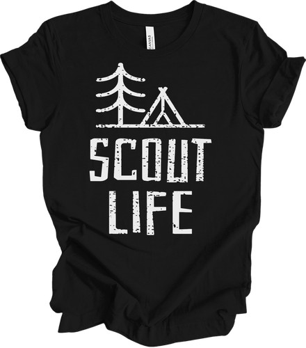 Scout life shirt camping - life, t-shirt