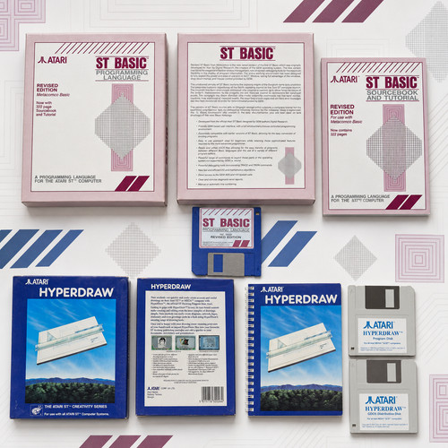 Atari boxed computer - atari, st
