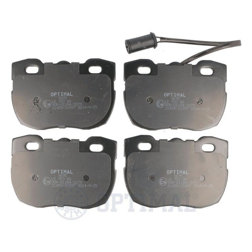 Front disc brake pad set - disc,