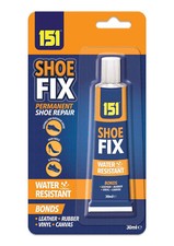 Shoe Fix Permanent Glue Repair Water Resistant Bonding 30ml Tube 151