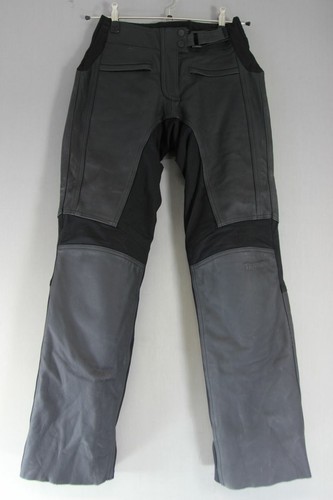 Triumph black leather biker - black,