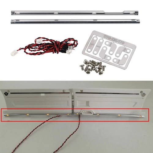 Led metal side lights skirt - metal,