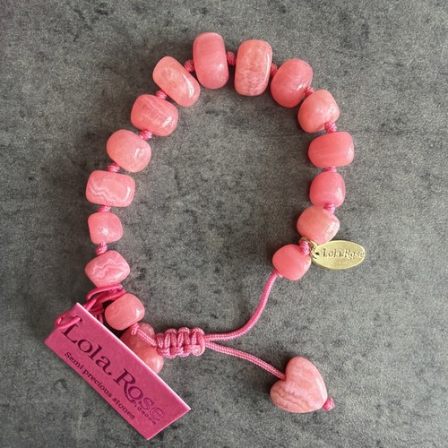 Pink semi precious stone - ,