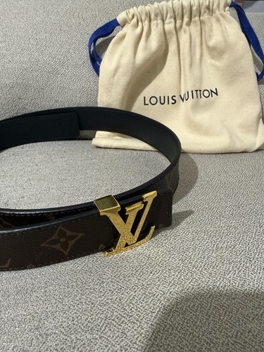 Louis vuitton goldtone lv - louis,