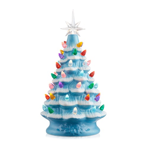 Blue snow ceramic - blue,