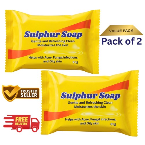 Antifungal sulphur soap - soap, bar