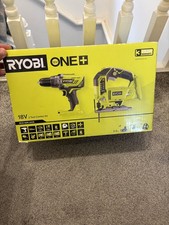 Ryobi Combi Drill & Jigsaw Set
