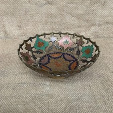 Enamel brass cut out - brass,