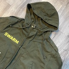 My Chemical Romance Swarm 2022 Army Fishtail Jacket MED Official Tour Merch MCR