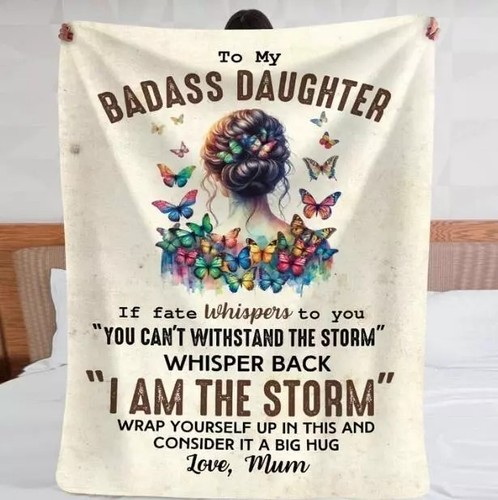 Badass daughter fleece - to, my