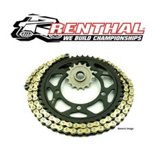 Honda CR500 88-91 Renthal Gold Non O-Ring Chain & JT Sprocket Kit
